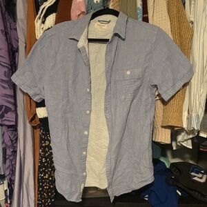 NWOT Original Weatherproof Vintage Women's Light Blue Button Down Shirt